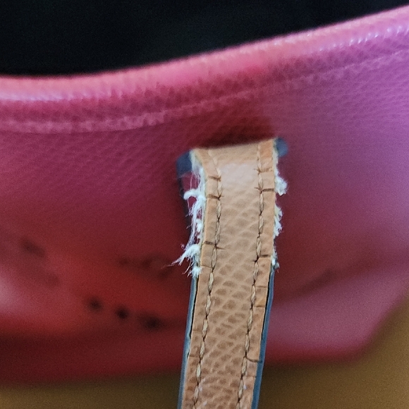 Coach Snoopy Peanuts Leather Tote Bag Red Limited Edition - Picture 14 of 16